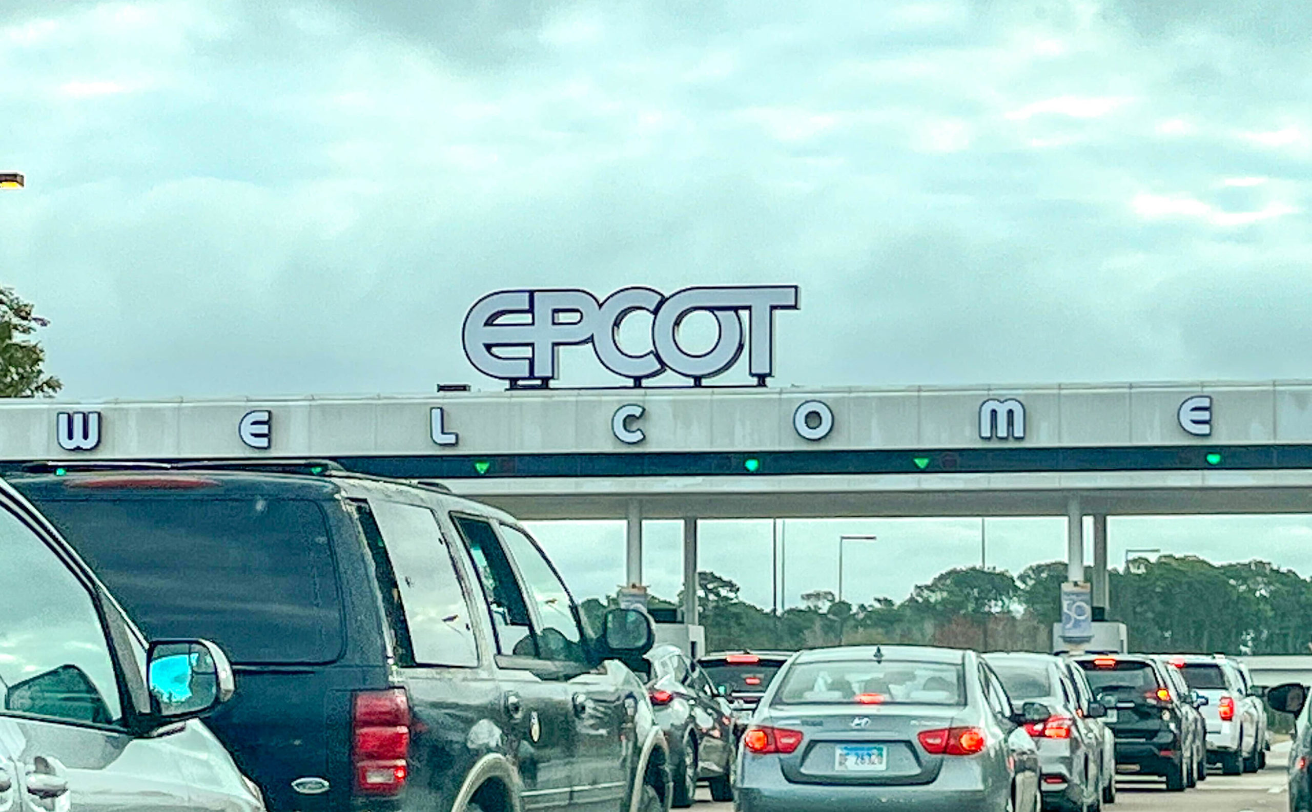 EPCOT toll plaza