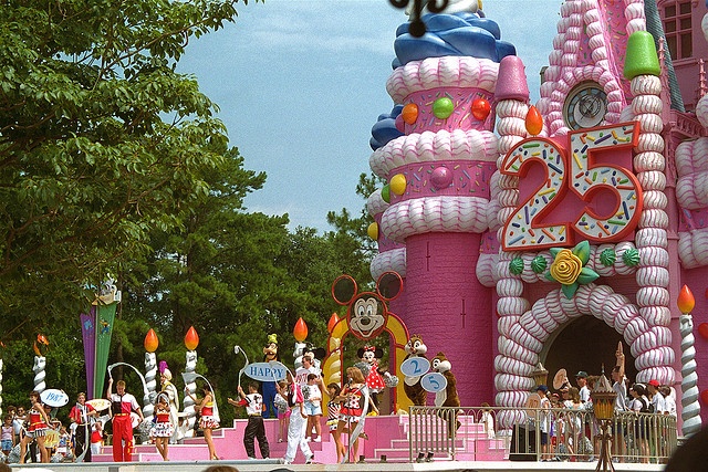 25th Anniversary castle cake Walt Disney World