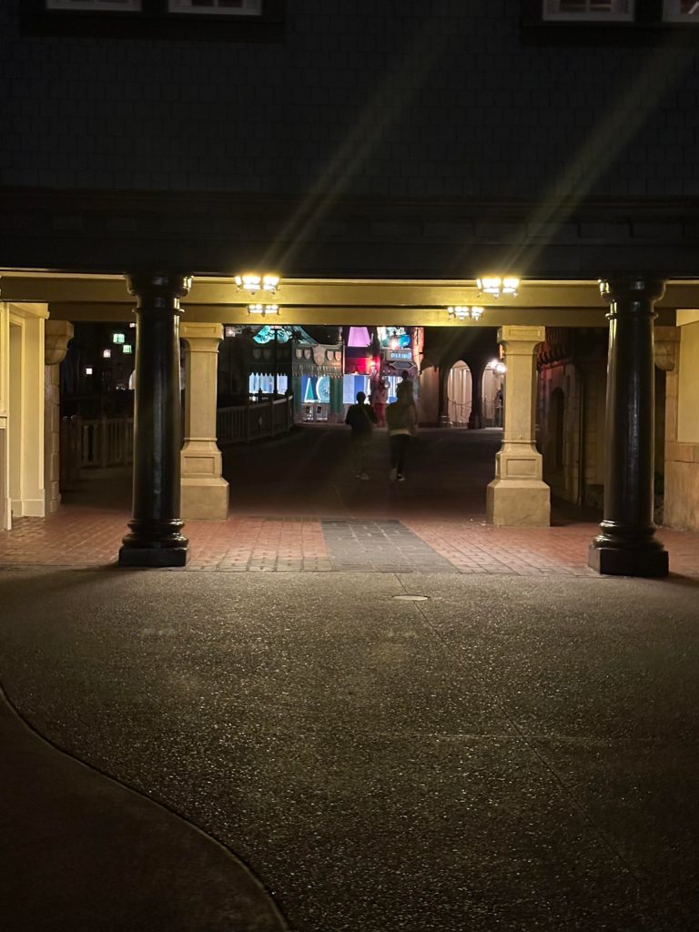 Empty park for MK After Hours 