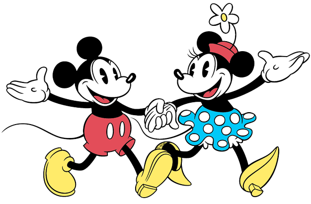 Classic Mickey and Minnie