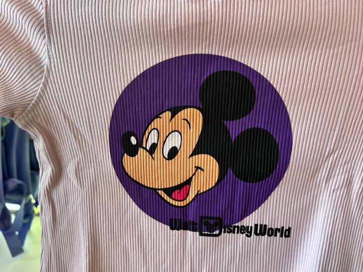 Children's classic pink Mickey shirt