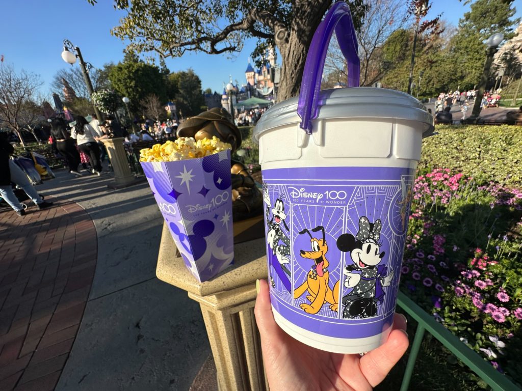 Disney 100th Anniversary Popcorn Bucket