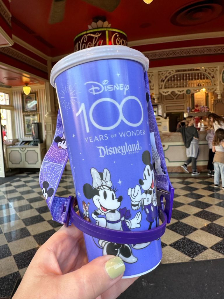 Purple and Blue Disney Travel Mug