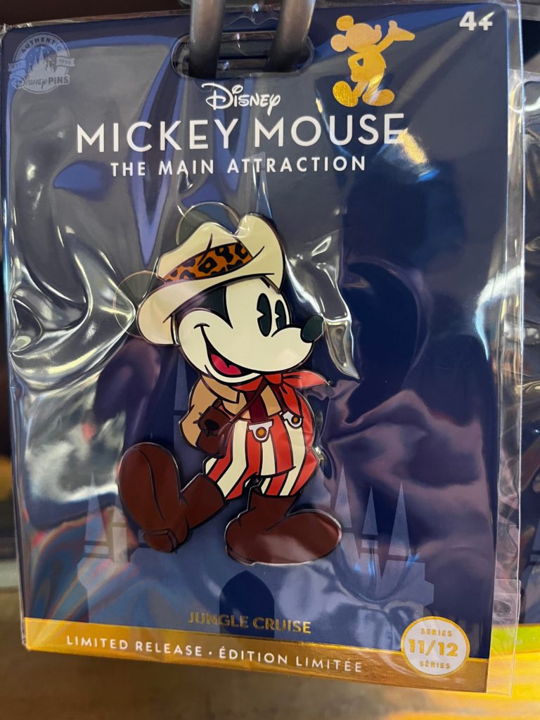 Mickey Jungle Cruise pin 2