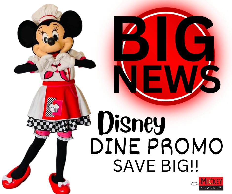 Disney Dining Promo