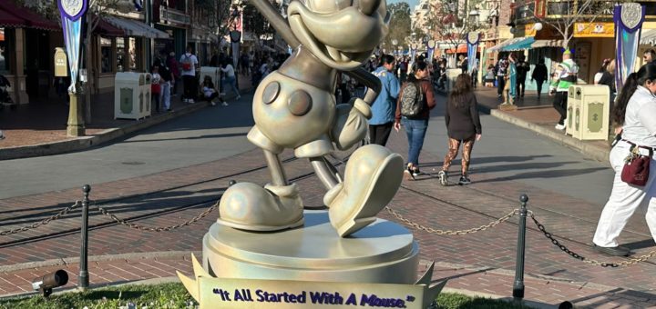 Disneyland Mickey Statue