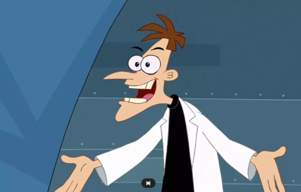Dr. Doof Phineas and Ferb
