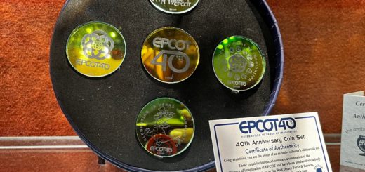 Epcot center coins