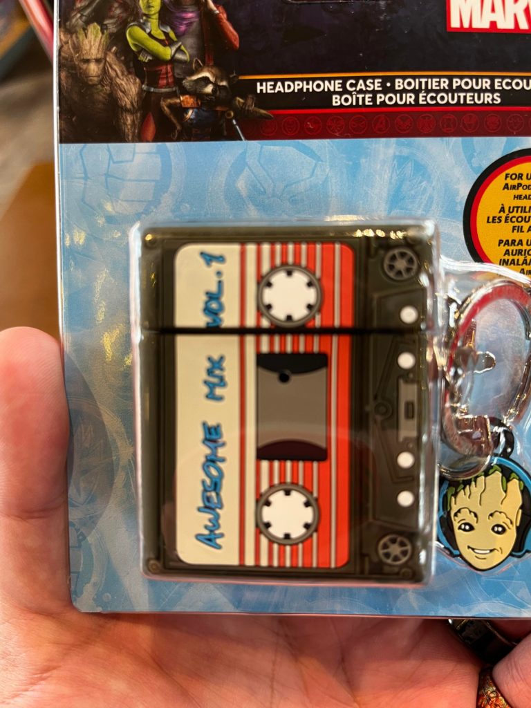 I love the retro colors used for the tape, and the detail! Here is a closer look.