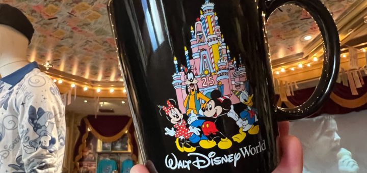 Walt Disney World 25th anniversary mug