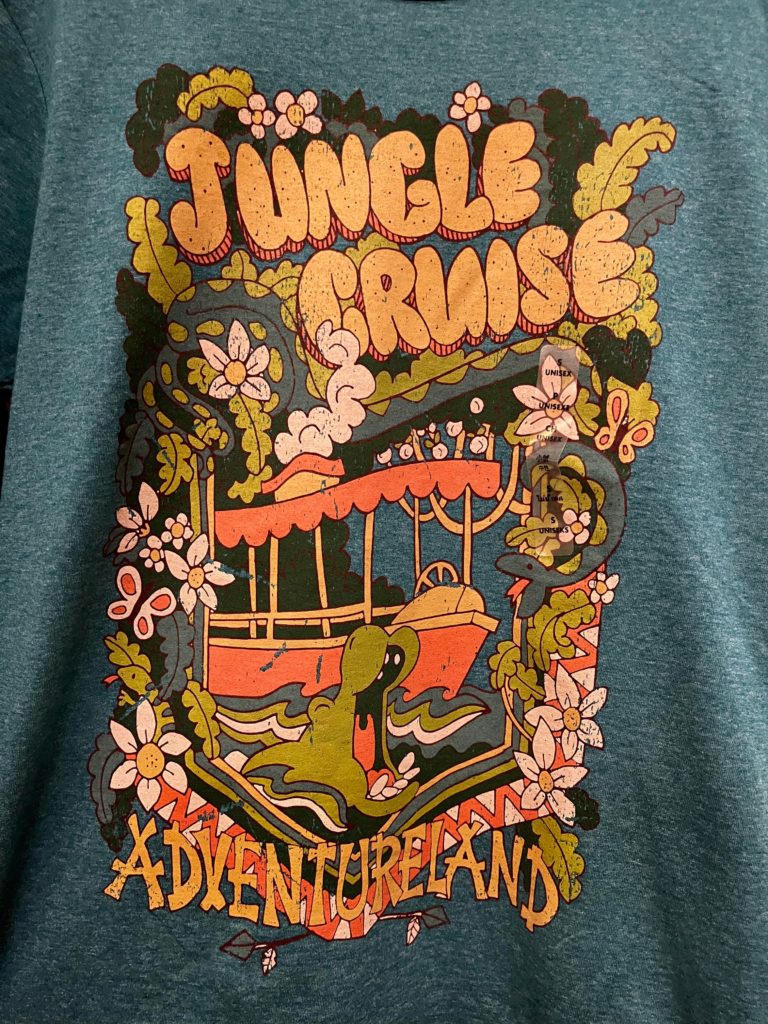 NEW Jungle Cruise T-Shirt Sails In To Walt Disney World - WDW News