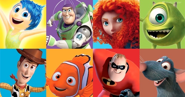 Pixar Characters