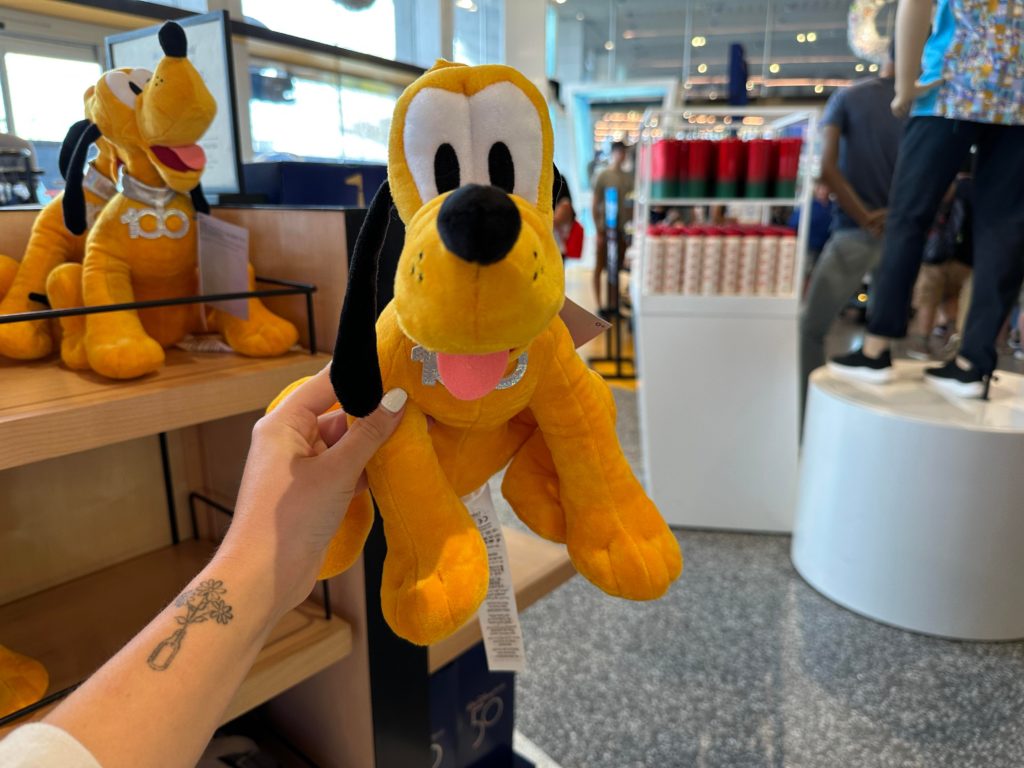 Pluto plush Disney100