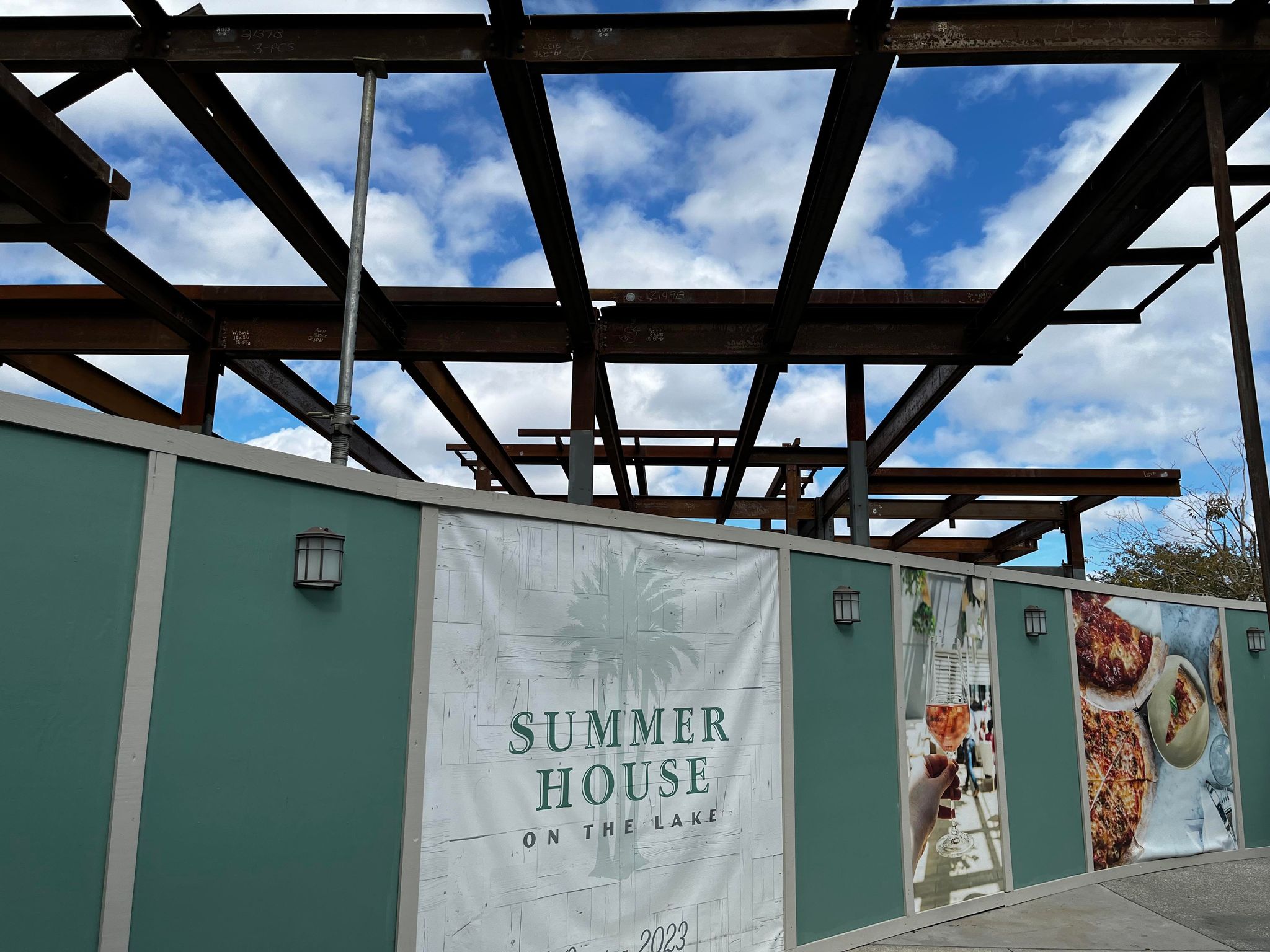 Construction Update Summer House On the Lake at Disney Springs