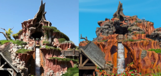 Original Splash Mountain Disneyland vs. Disney World