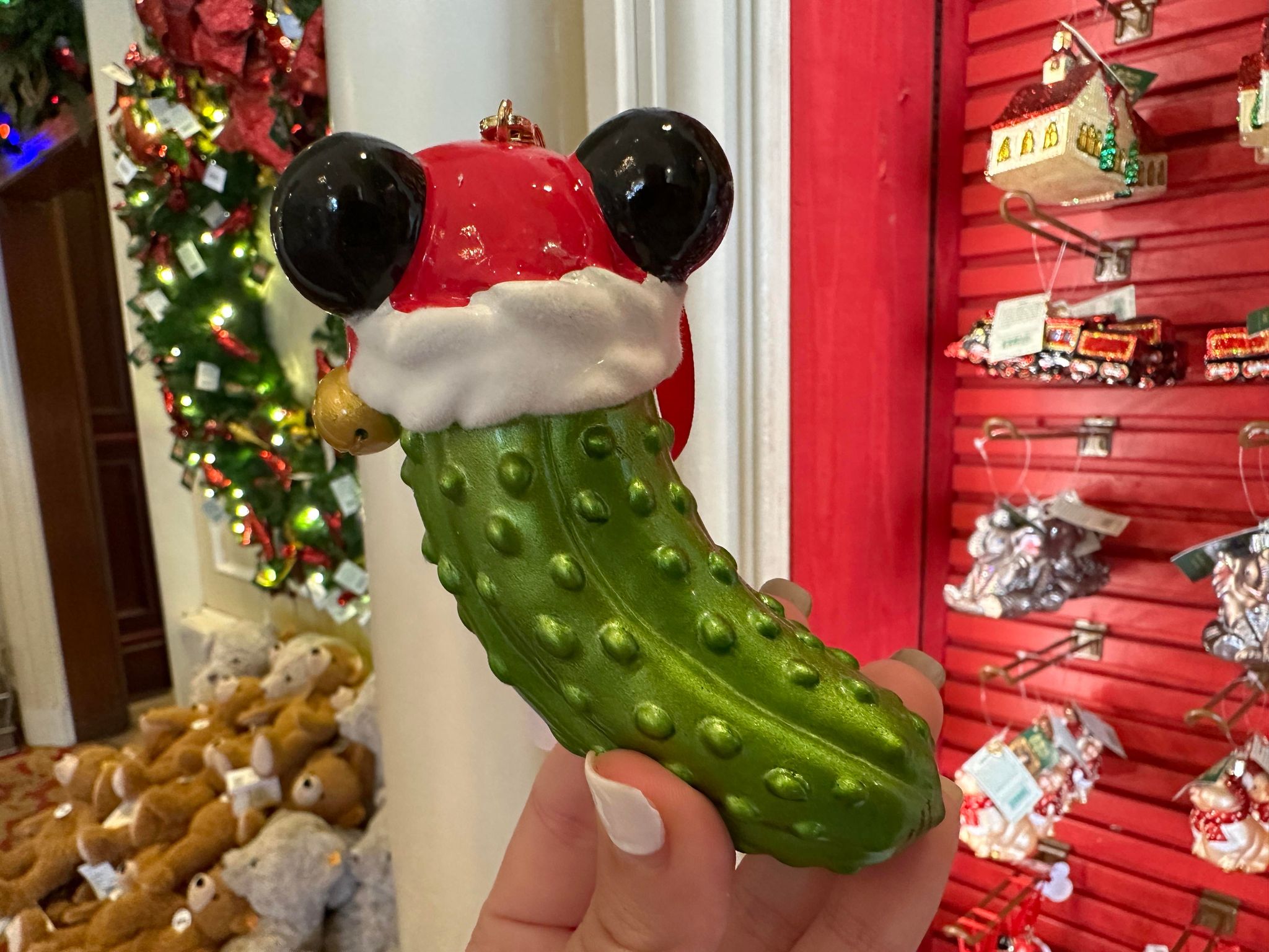 christmas pickle ornament