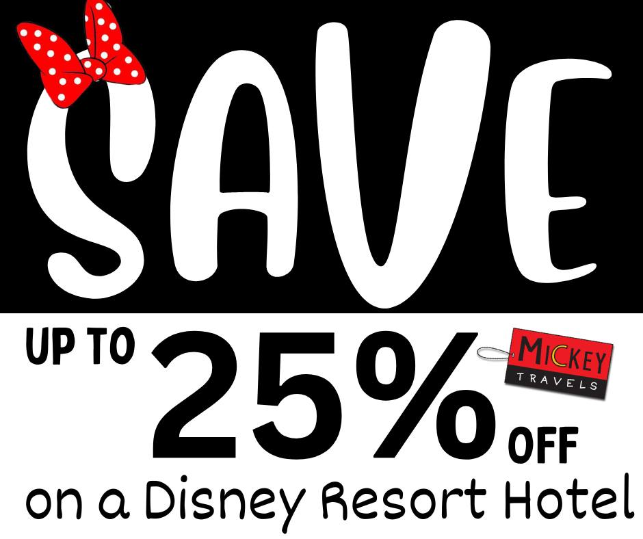 Save up to 25% at Walt Disney World 2023