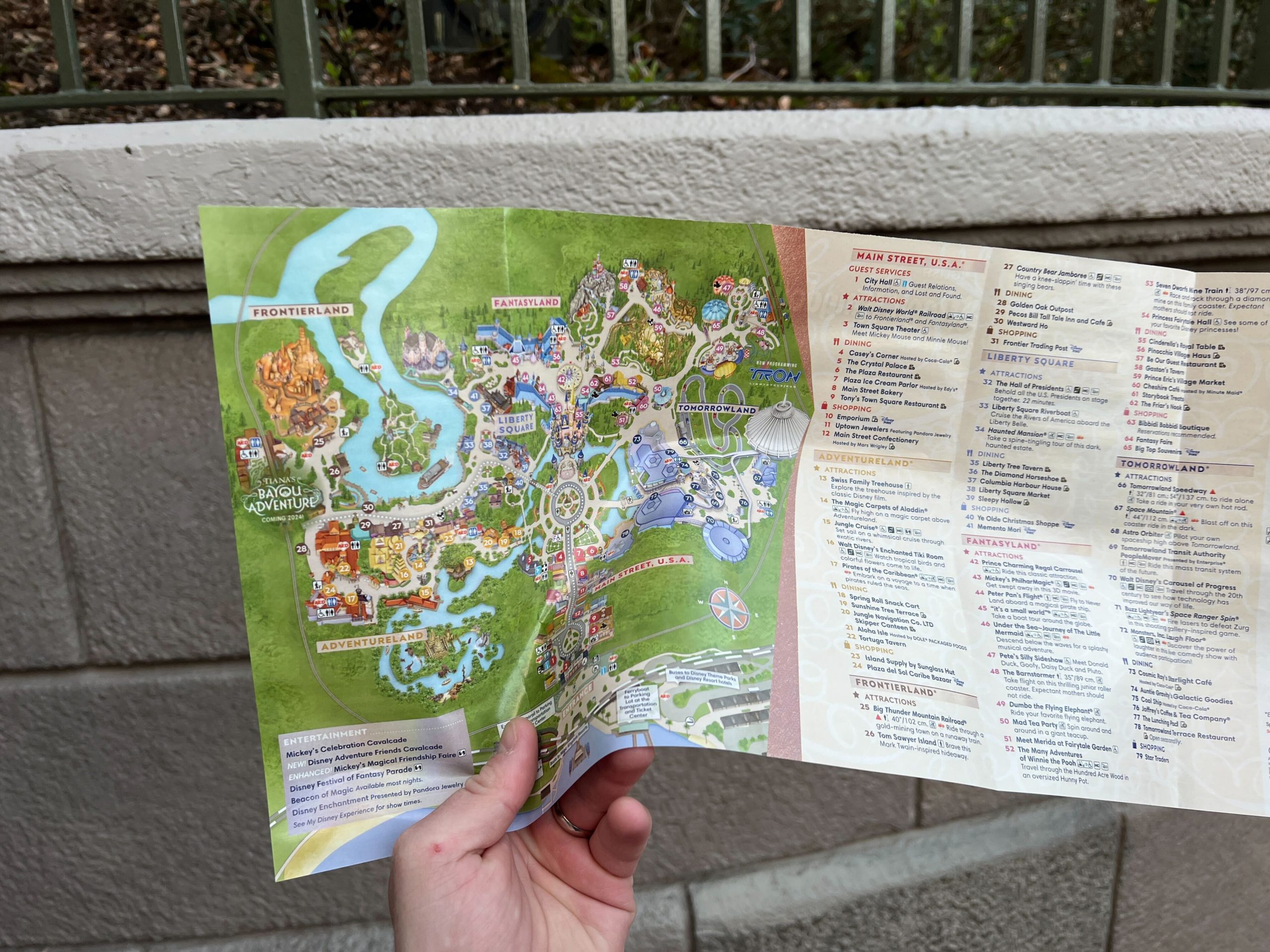 magic kingdom park map tiana's bayou adventure