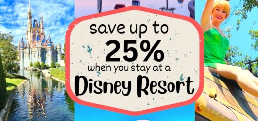 Collage save up to 25% at Walt Disney World 2023