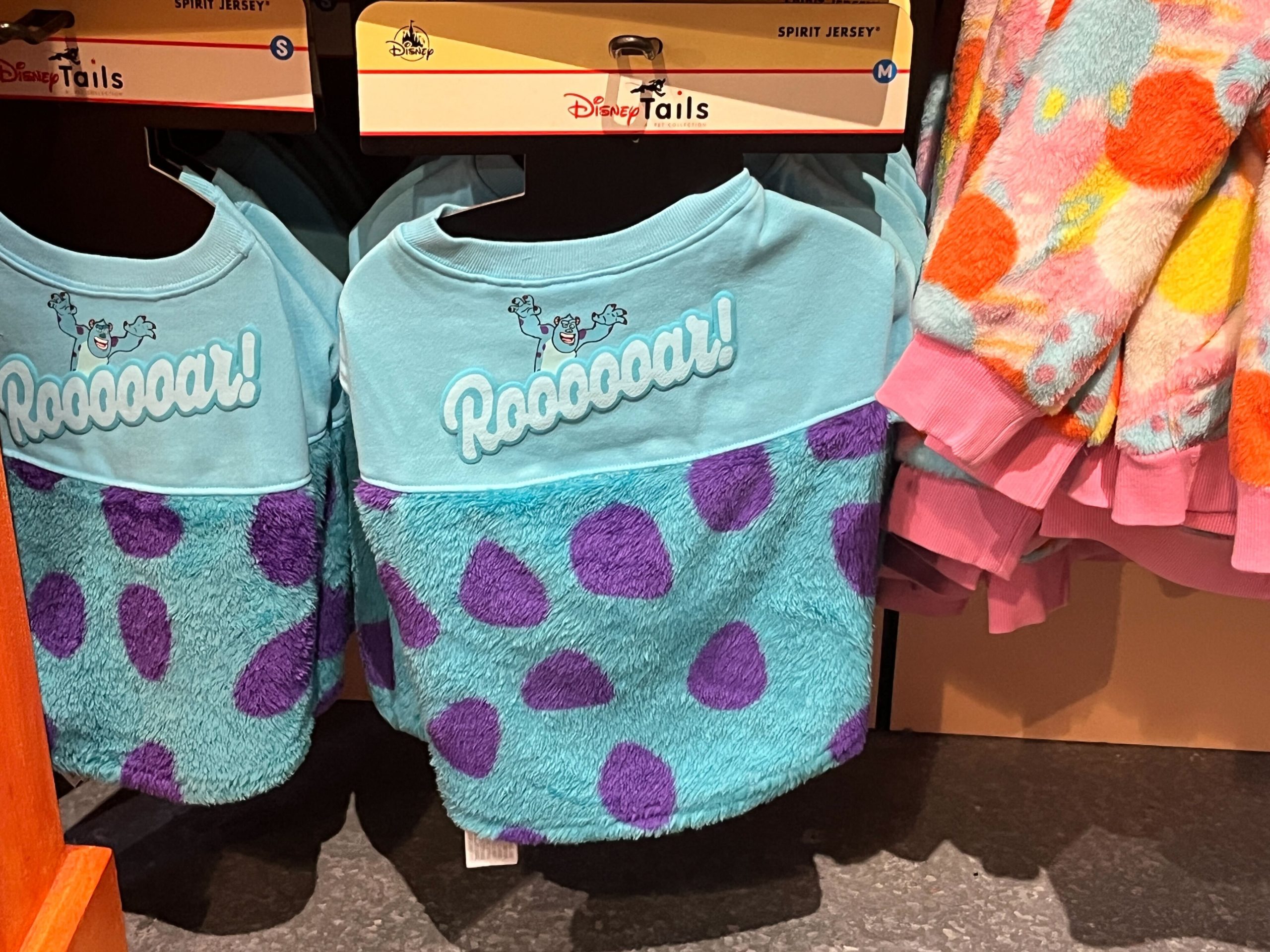 Two Adorably Fuzzy Pixar Pet Spirit Jerseys Arrive at Disney Disney ...