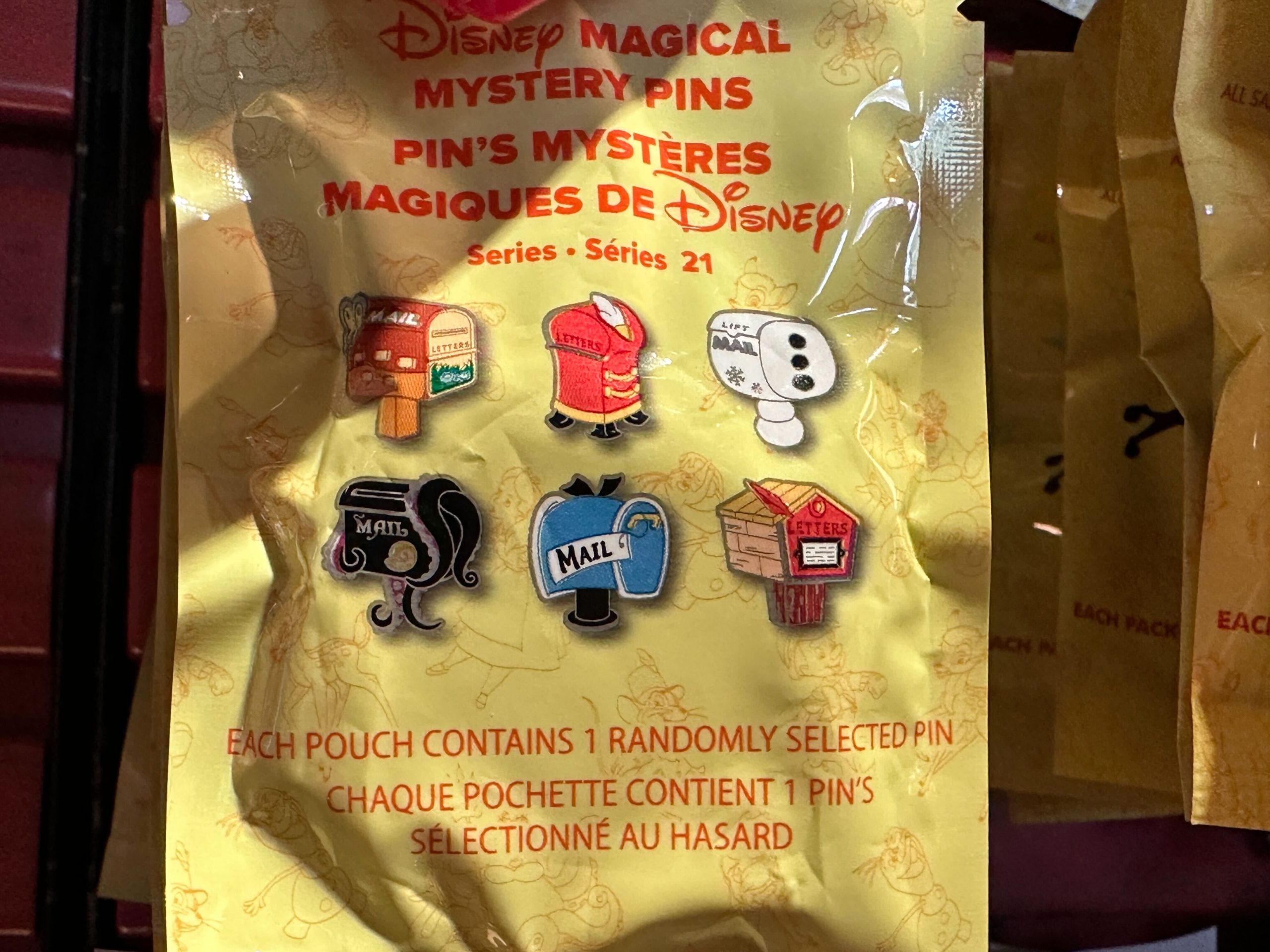 mystery pins character mailbox pin pack