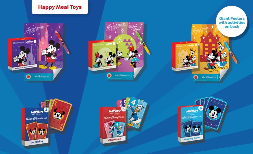 Check Out The New Disney X Mcdonalds Happy Meals