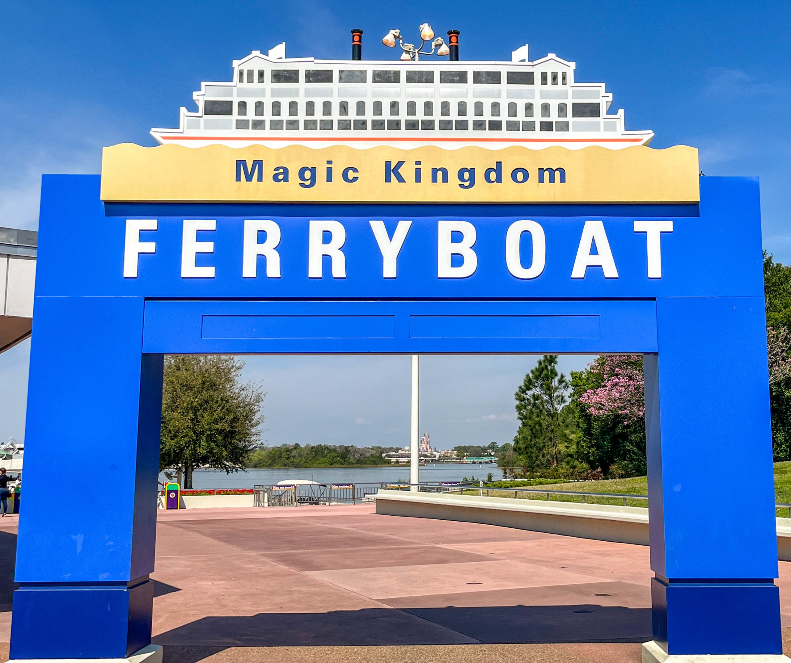 Ferryboat sign