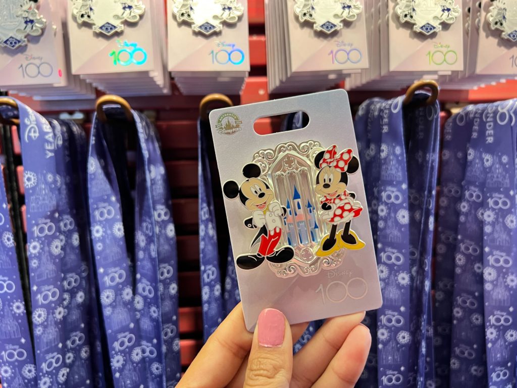 Disney100 Mickey and Minnie pin