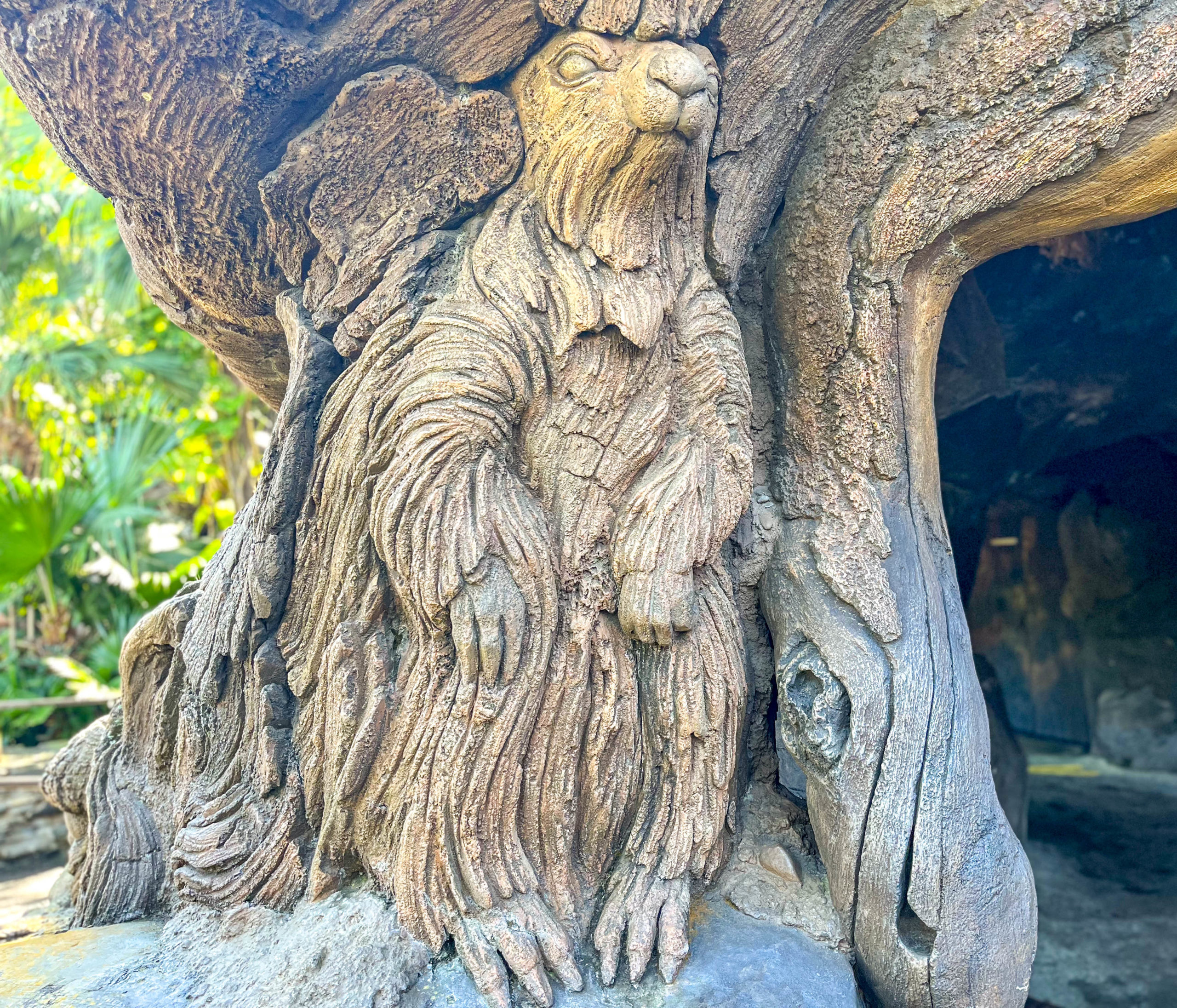 Tree of Life carving