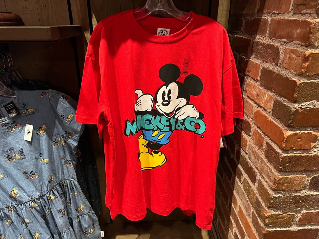 Mickey and Co. shirt red