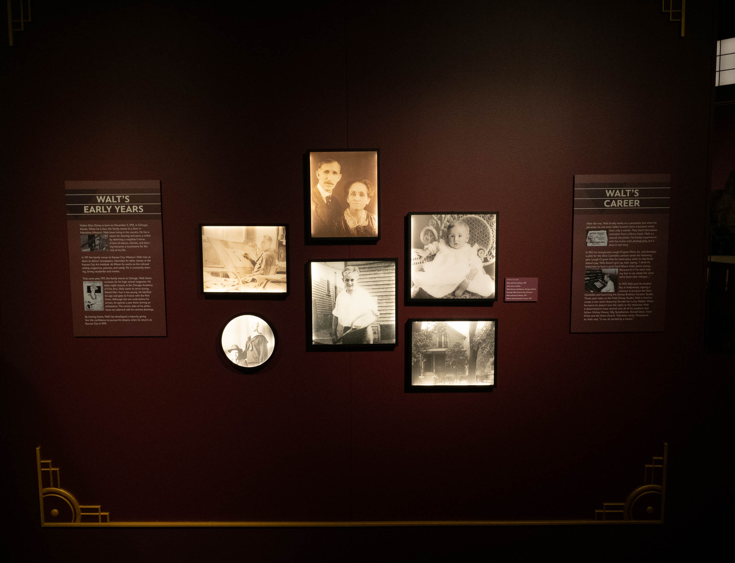Disney100: The Exhibition Walt's history