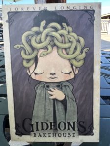 Gideon's new menu