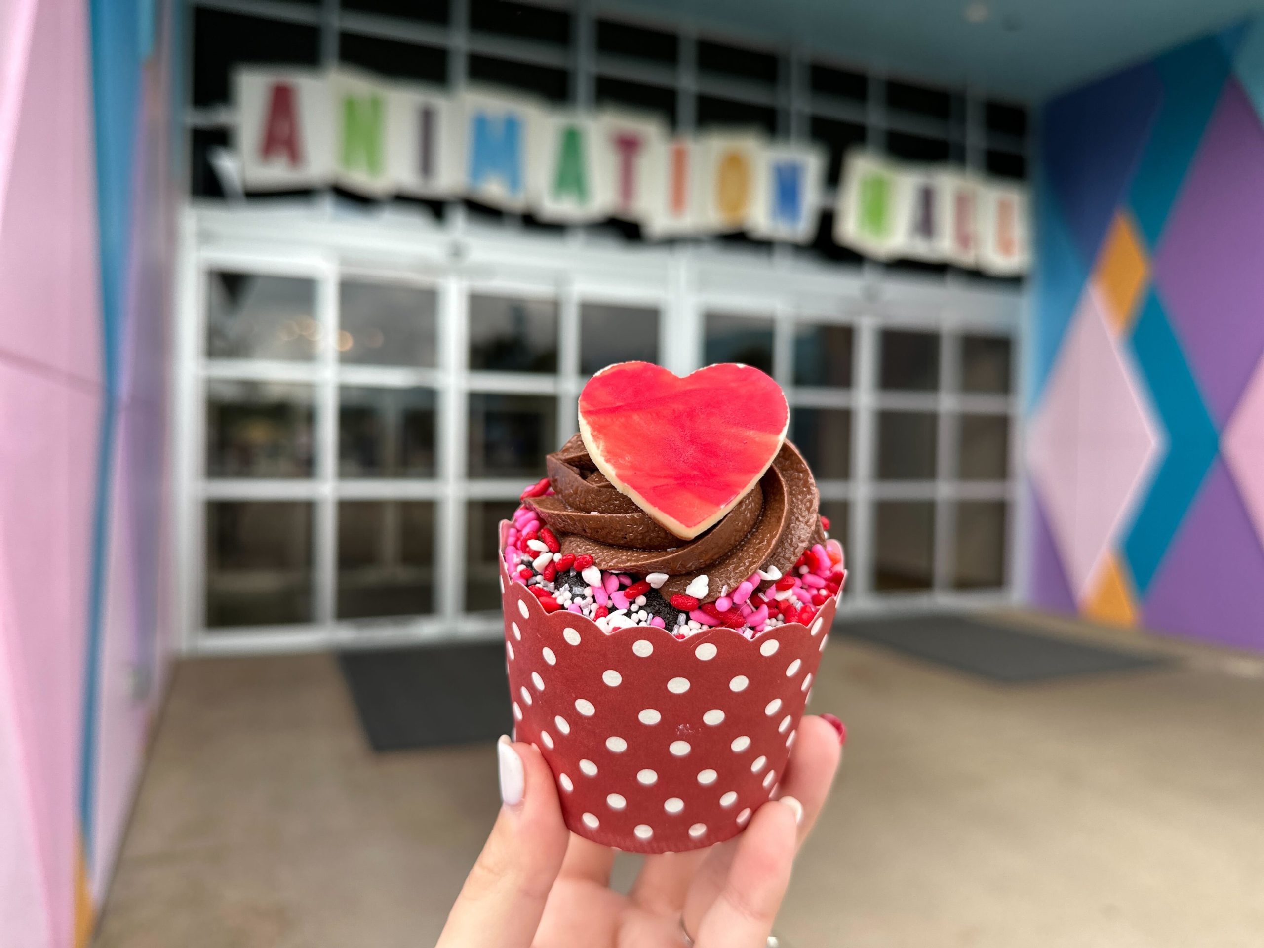 Chocolate lovers cupcake Art of Animation