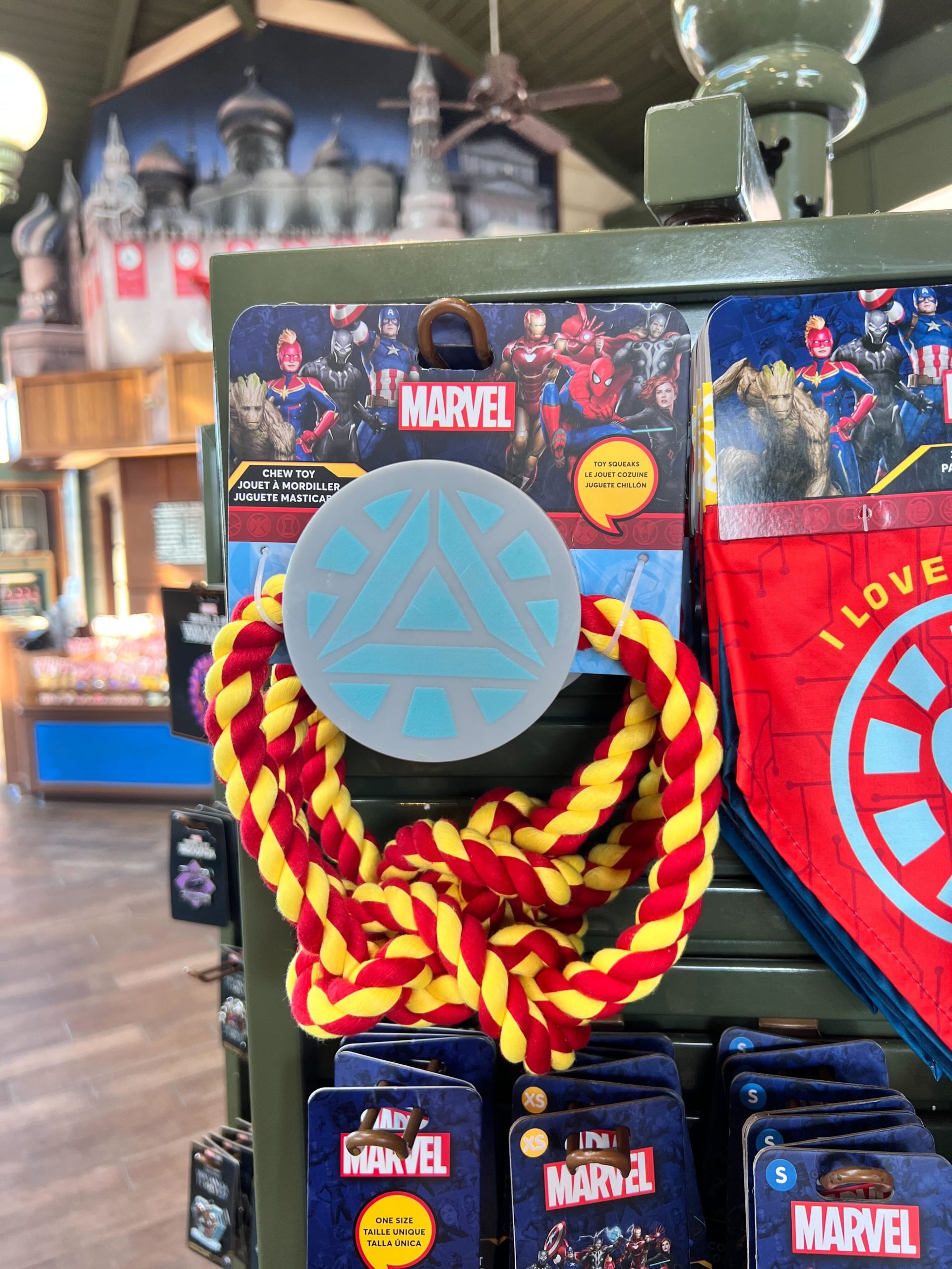 Marvel Dog Toy and Scarves Disney Traders