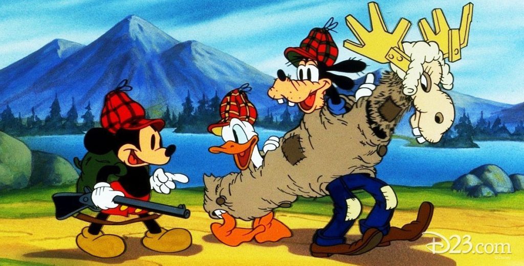 Mickey Mouse Moose Hunters