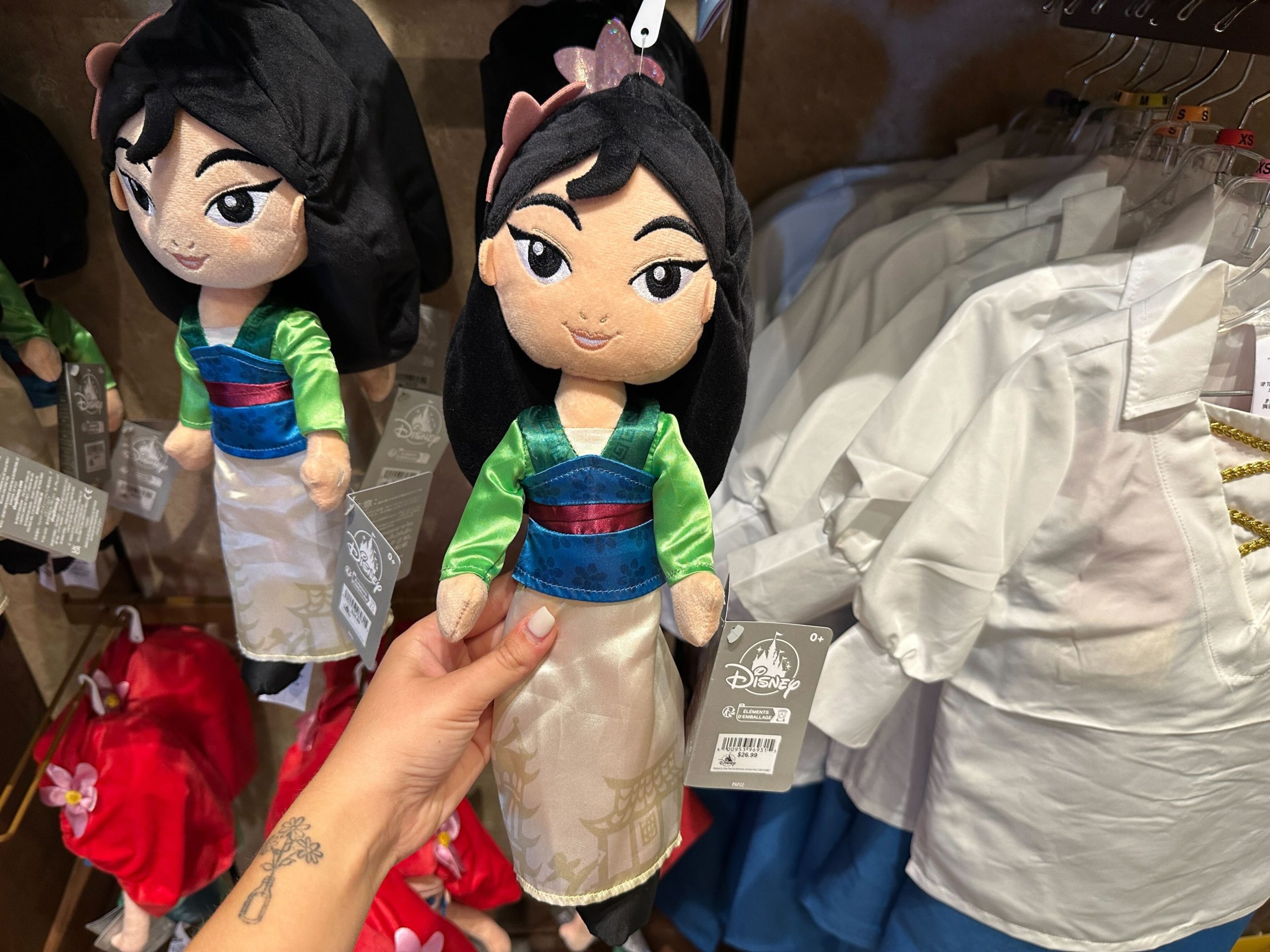 Adorable Princess Plush Dolls Found at Magic Kingdom 