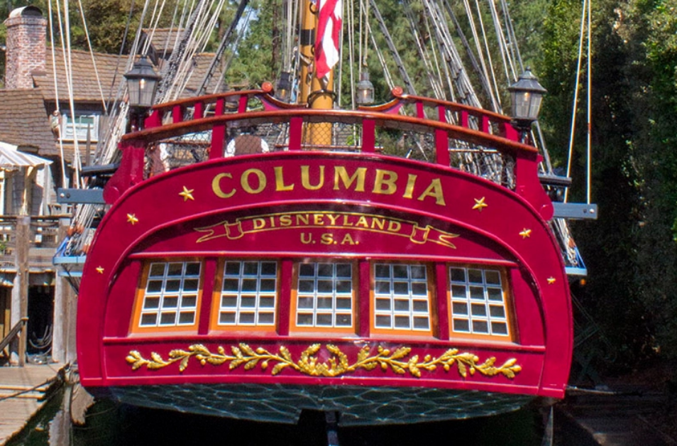 Columbia Sailing Ship Disneyland