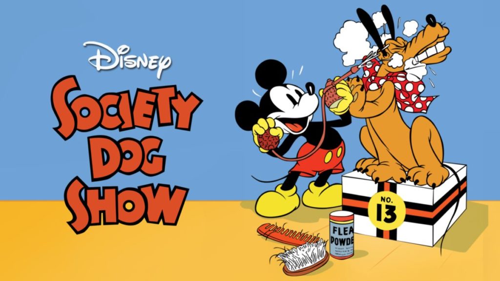Society Dog Show Mickey Cartoon