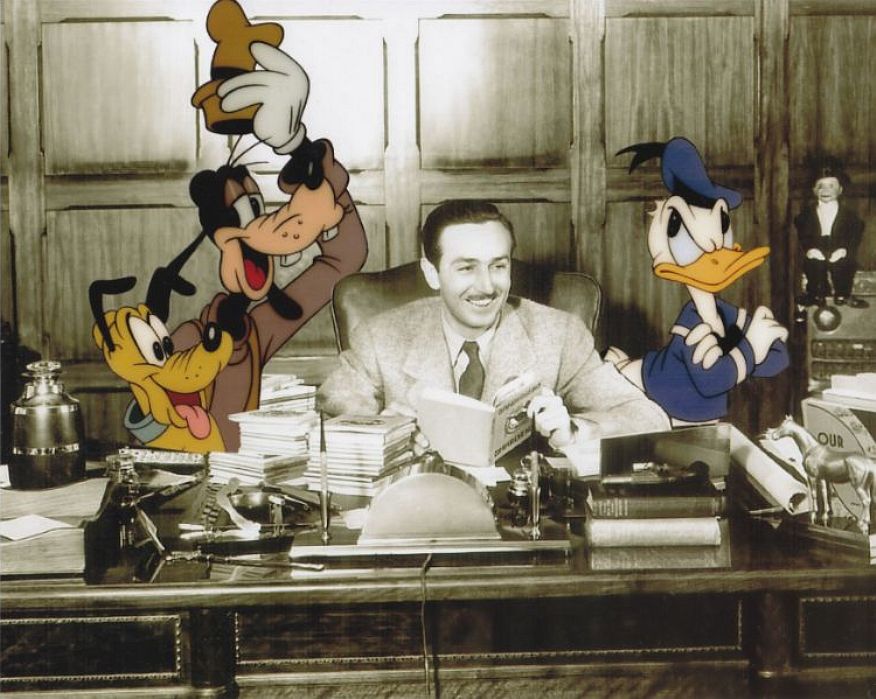 Walt Disney Pluto Goofy Donald