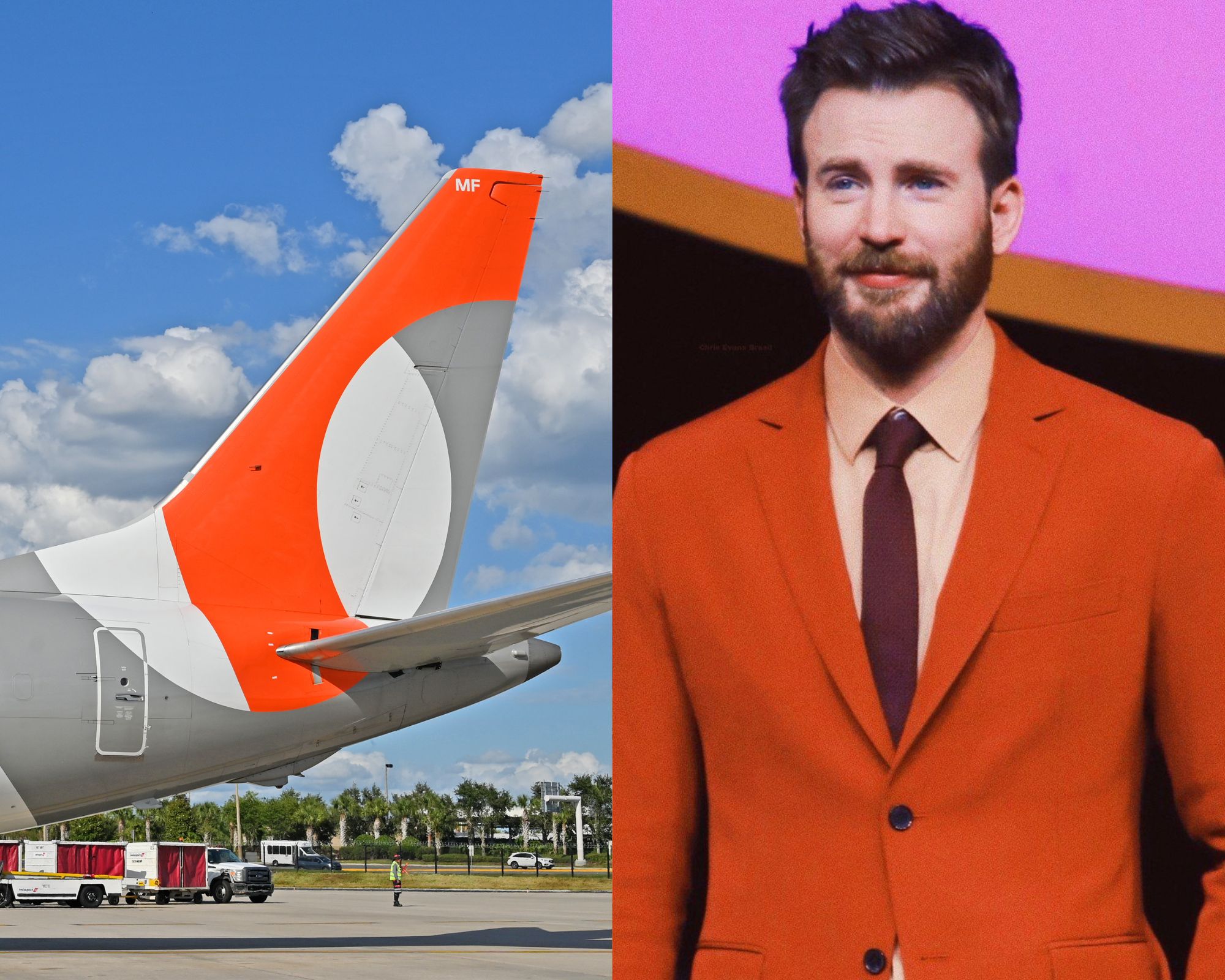chris evans as airlines mco