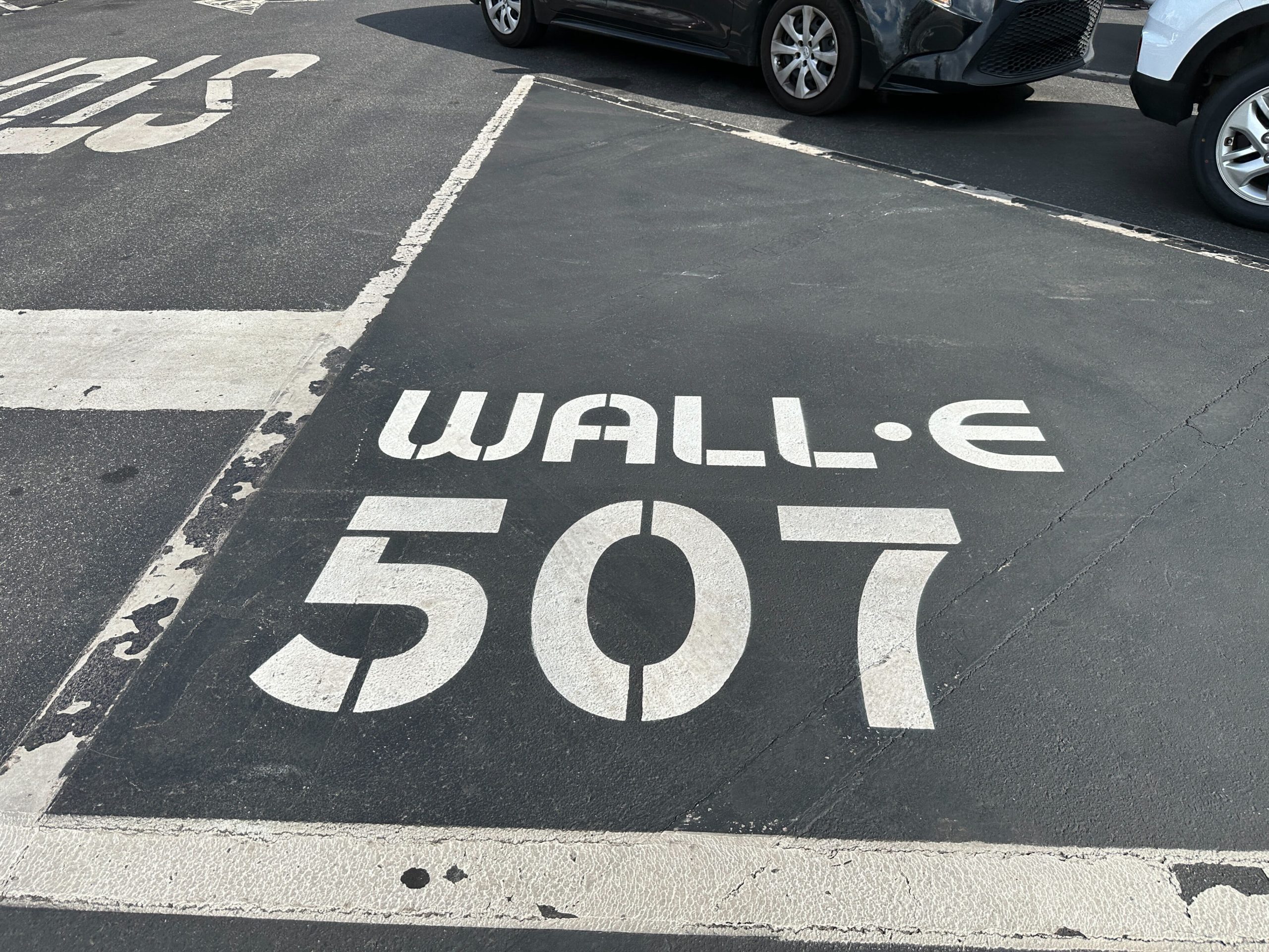 epcot wall-e parking