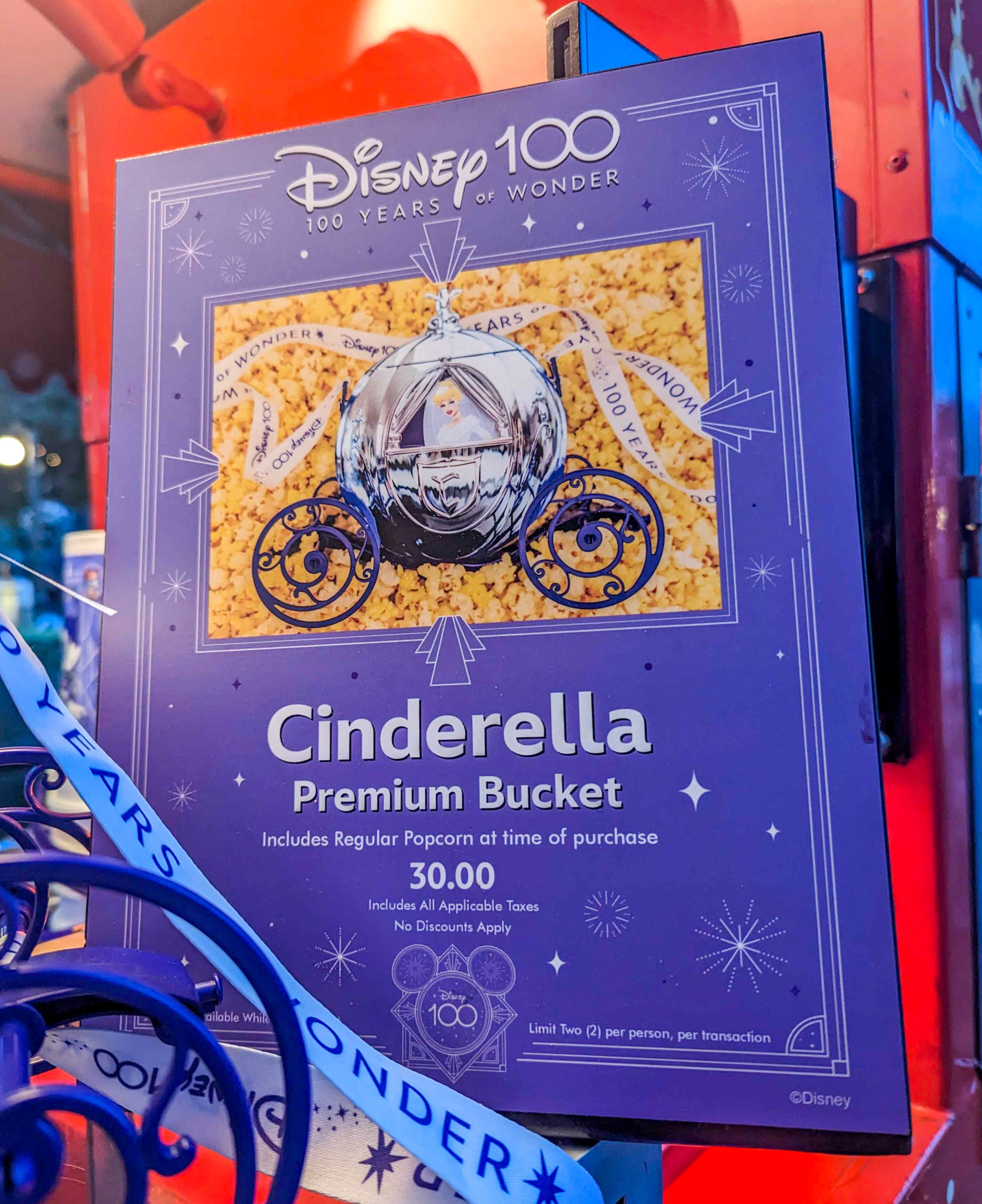 Cinderella Carriage Popcorn Bucket