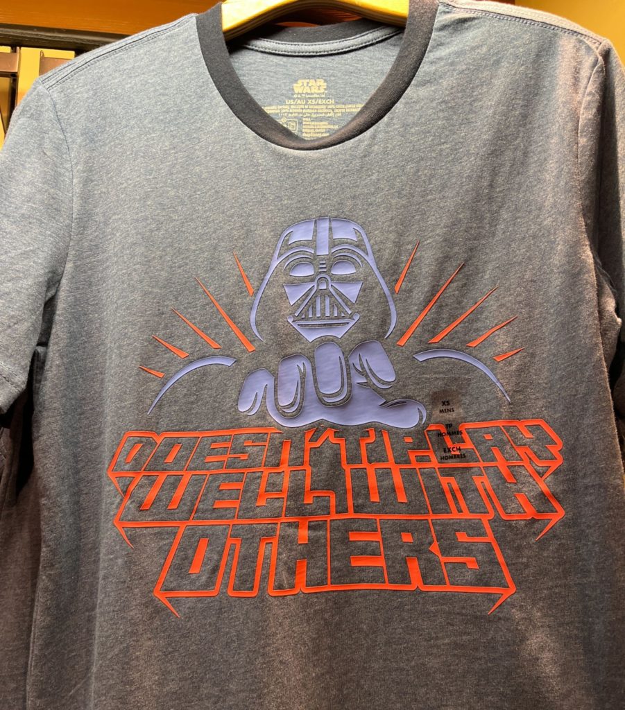 Star Wars Darth Vader Doesn't Play Well With Others Shirt