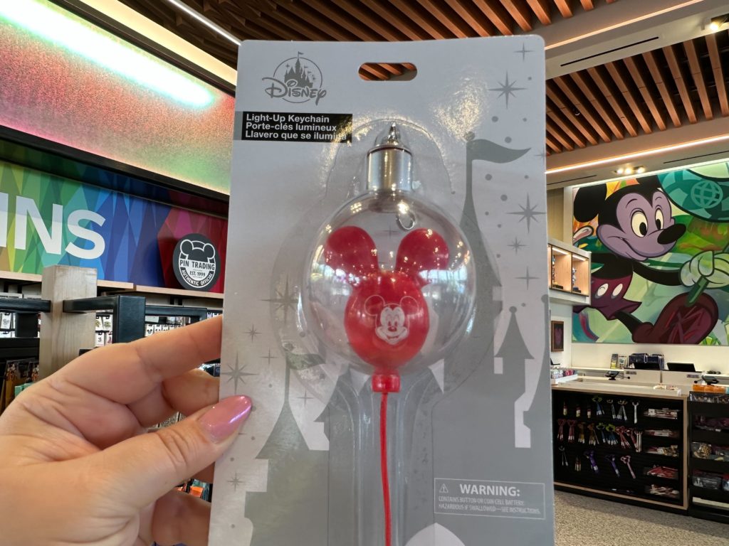 Mickey balloon key chain EPCOT Walt Disney World