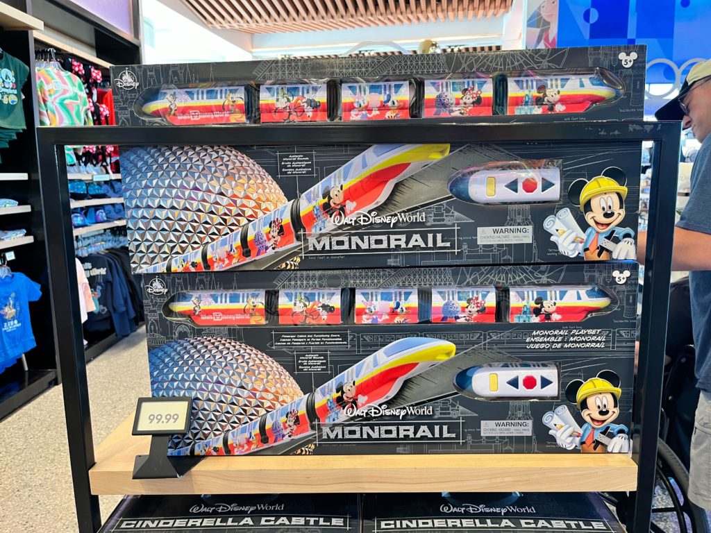 Walt Disney Word monorail set