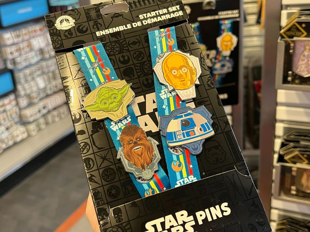 STAR WARS Disney Pins Lanyard Set Lanyard Starter Set Trading Pin Set 