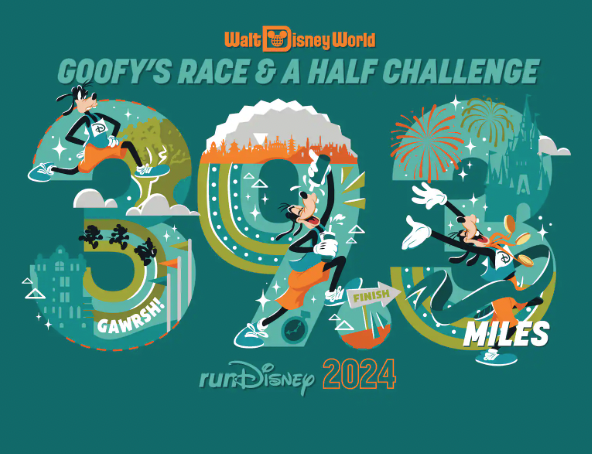 2024 wdw rundisney marathon weekend goofy's race and a half
