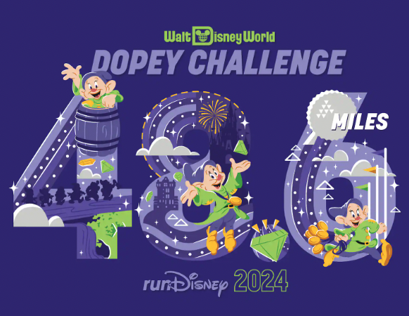 2024 wdw rundisney marathon weekend dopey challenge