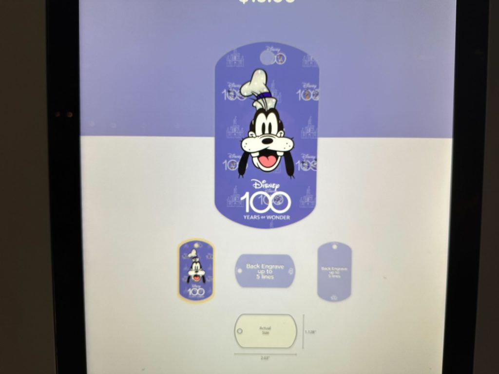 Disney 100 ID Tags