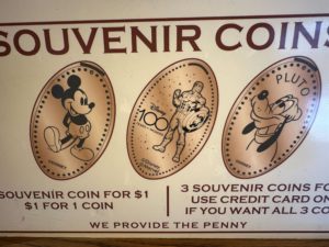 Disney100 Pressed pennies